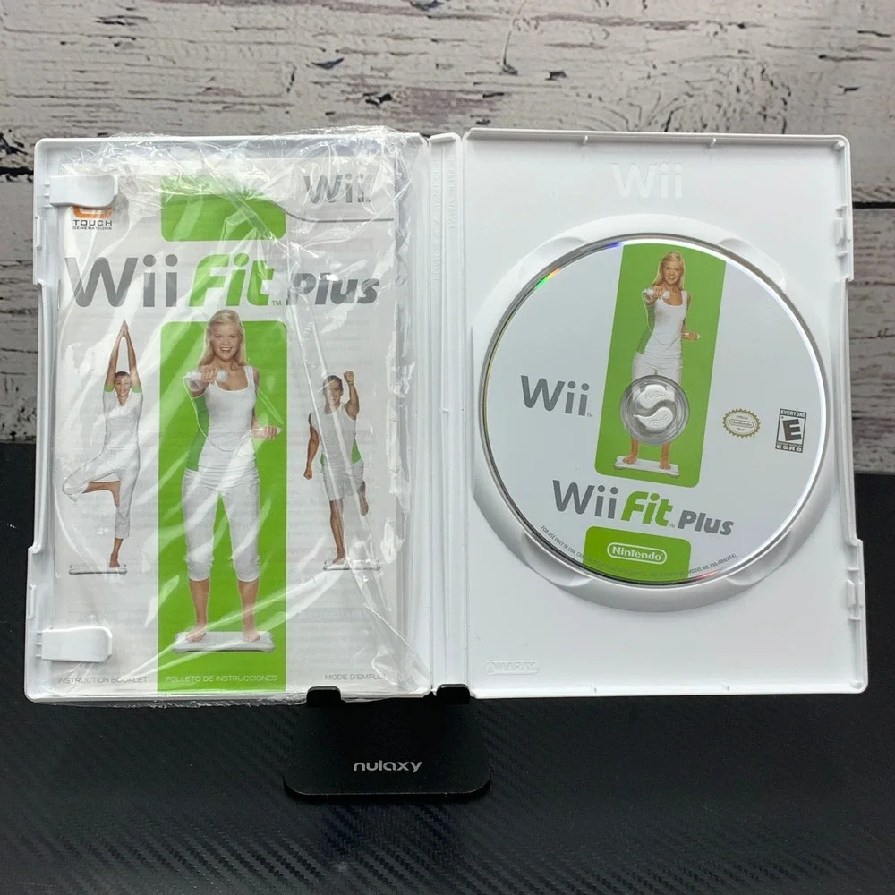 Wii Fit Plus Wii Game New Activities Custom Routines Fitness‎ Exercise